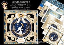 Joyful Christmas 2 Cut-Out Card Mini Kit