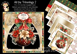All the Trimmings 2 Cut-Out Card Mini Kit