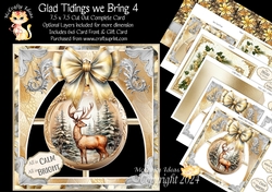 Glad Tidings We Bring 4 Cut-Out Card Mini Kit