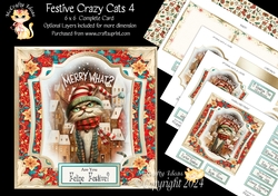 Festive Crazy Cats 4