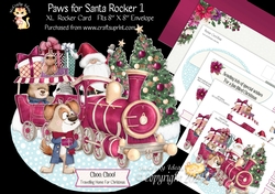 Paws for Santa Rocker 1