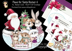 Paws for Santa Rocker 6