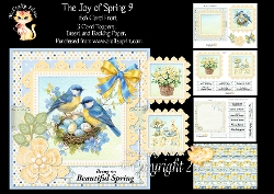 The Joy of Spring 9 6x6