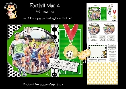 Football Mad 4 5x7