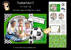 Football Mad 5 5x7