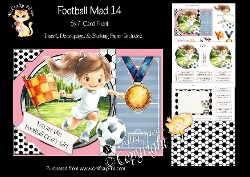 Football Mad 14 5x7