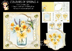 Colours of Spring 4 6x6