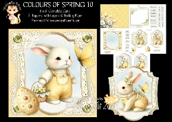 Colours of Spring 10 6x6