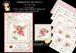Strawberry Delights 2 5x7