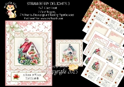 Strawberry Delights 3 5x7