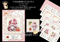 Strawberry Delights 4 5x7