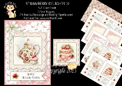 Strawberry Delights 10 5x7
