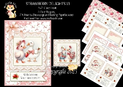 Strawberry Delights 11 5x7