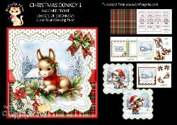 Christmas Donkey 1