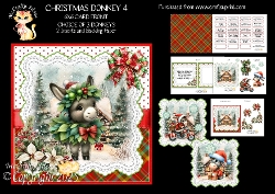 Christmas Donkey 4