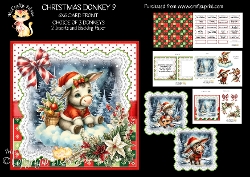 Christmas Donkey 9