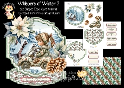Whispers of Winter 2 Shaped Easel