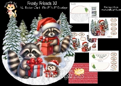 Frosty Friends 10 Rocker Card Mini Kit