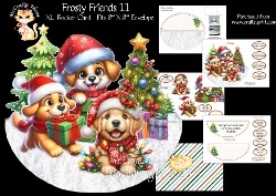 Frosty Friends 11 Rocker Card Mini Kit