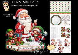 Christmas Eve 2 Triple Easel