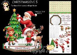 Christmas Eve 5 Triple Easel