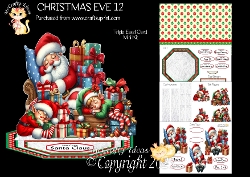 Christmas Eve 12 Triple Easel
