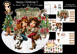 Howdy Christmas 5 Rocker Mini Kit