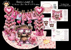Beary Loved 15 Rocker Mini Kit