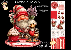 Gnome-one Like You 5 Triple Easel