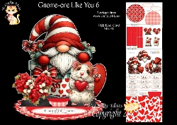 Gnome-one Like You 6 Triple Easel