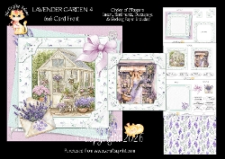Lavender Garden 4 6x6