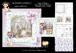 Lavender Garden 8 6x6