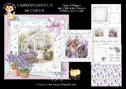 Lavender Garden 10 6x6