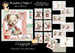 Strawberry Delight 6 6x6