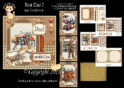 Best Dad 2 6x6