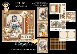 Best Dad 3 6x6