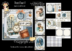 Best Dad 5 6x6