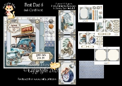 Best Dad 6 6x6