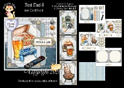 Best Dad 8 6x6