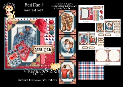 Best Dad 9 6x6