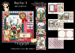 Best Dad 11 6x6