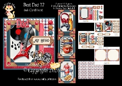Best Dad 12 6x6