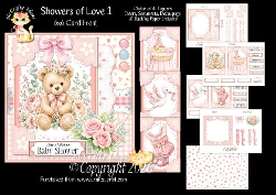 Showers of Love 1 6x6
