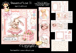 Showers of Love 11 6x6