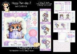 Happy Purr-day 2 6x6