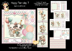 Happy Purr-day 7 6x6