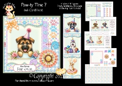 Paw-ty Time 7 6x6