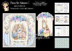 Paws for Autumn 1 6x6