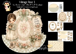 Vintage Rose 1 Rocker