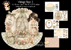 Vintage Rose 3 Rocker
